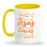 Fall for Jesus Tall mug