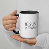 The Hero Mug with Color Inside