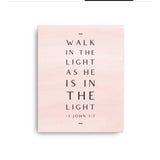 Inspirational Bible Scripture on Canvas