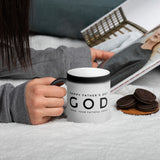 Happy Father's Day God - Matte Black Magic Mug