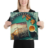 Biblical Scripture Judges 6:14 on Canvas