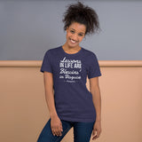 Lessons are Blessins' - Short-Sleeve Unisex T-Shirt