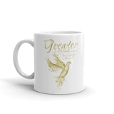 Greater is He Mug
