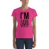 Proud Jesus Lover-Women's short sleeve t-shirt
