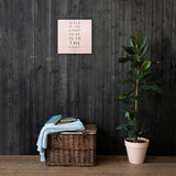 Inspirational Bible Scripture on Canvas