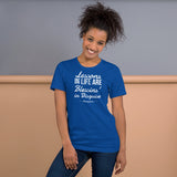 Lessons are Blessins' - Short-Sleeve Unisex T-Shirt