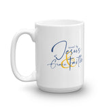 Saved by Jesus Grace and Faith Mug