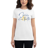 Jesus Grace and Faith - Women's short sleeve t-shirt