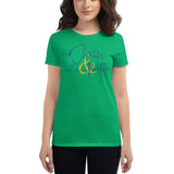 Jesus Grace and Faith - Women's short sleeve t-shirt