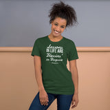 Lessons are Blessins' - Short-Sleeve Unisex T-Shirt