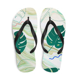 Tropical Expedition Flip-Flops