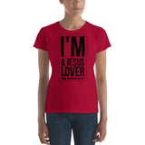 Proud Jesus Lover-Women's short sleeve t-shirt