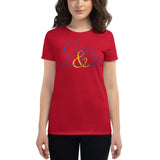 Jesus Grace and Faith - Women's short sleeve t-shirt