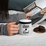 Happy Father's Day God 365 days - Matte Black Magic Mug