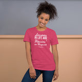 Lessons are Blessins' - Short-Sleeve Unisex T-Shirt