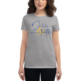 Jesus Grace and Faith - Women's short sleeve t-shirt